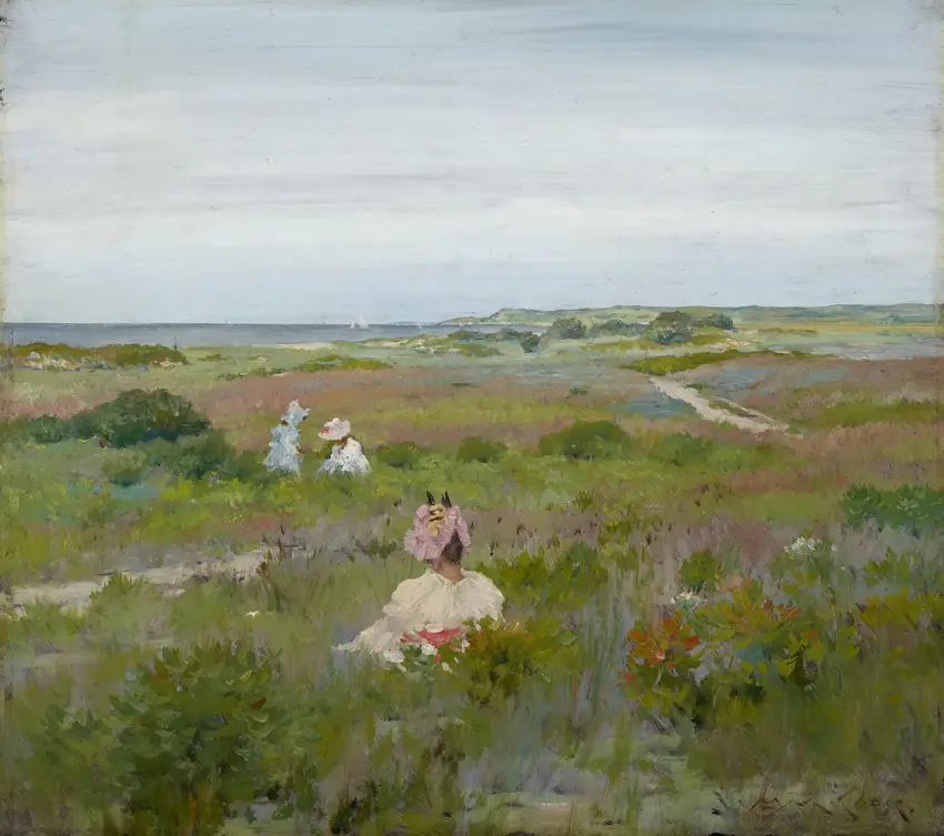 Landscape; Shinnecock, Long Island (ca. 1896) by William Merritt Chase